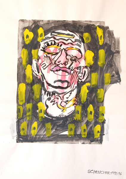 Hannes Scheucher_Arbeit auf Papier
