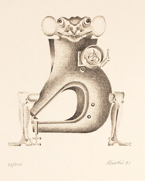 Hannes Scheucher_Graphik Metamorphose